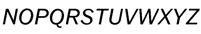 Neue York Normal Italic 3 Font UPPERCASE