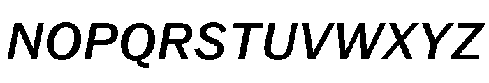 Neue York Normal Italic 4 Font UPPERCASE