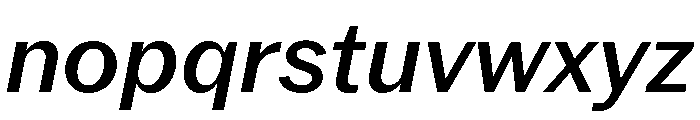 Neue York Normal Italic 4 Font LOWERCASE