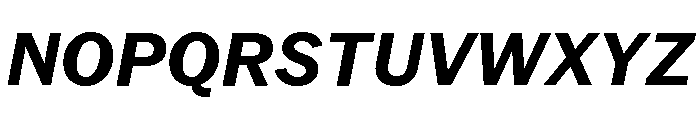 Neue York Normal Italic 6 Font UPPERCASE