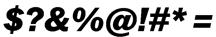 Neue York Normal Italic 7 Font OTHER CHARS