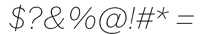 Neue York Normal Italic Font OTHER CHARS