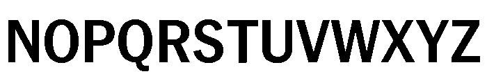 Neue York Semibold Narrow Italic Font UPPERCASE