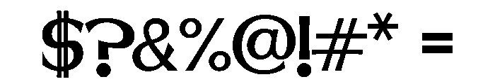 NeueHeitz Regular Font OTHER CHARS