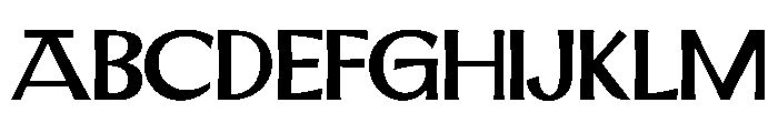 NeueHeitz Regular Font UPPERCASE