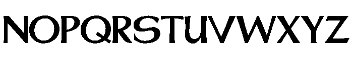 NeueHeitz Regular Font UPPERCASE