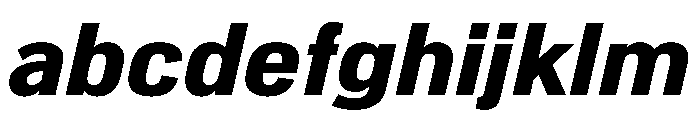 NeuemoderneGrotesk BlackItalic FONT