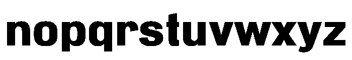 NeuemoderneGrotesk Black Font LOWERCASE
