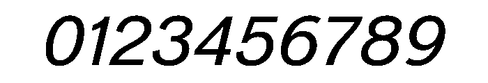 NeuemoderneGrotesk Italic Font OTHER CHARS