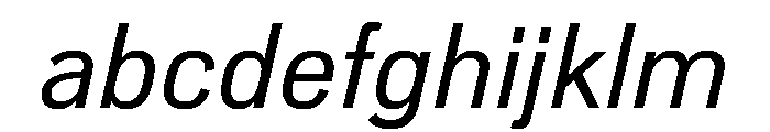 NeuemoderneGrotesk Italic FONT