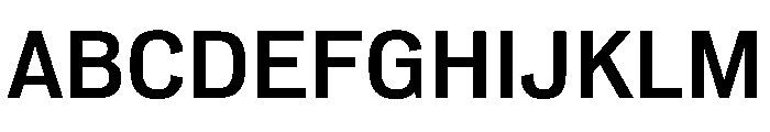 NeuemoderneGrotesk Medium Font UPPERCASE