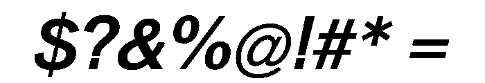 NeuemoderneGrotesk MediumItalic Font OTHER CHARS