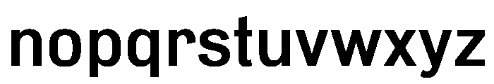 NeuemoderneGrotesk Medium Font LOWERCASE