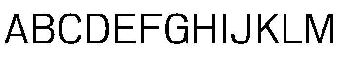 NeuemoderneGrotesk Normal Font UPPERCASE