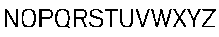 NeuemoderneGrotesk Normal Font UPPERCASE