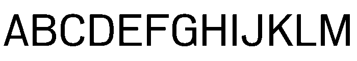 NeuemoderneGrotesk Regular Font UPPERCASE