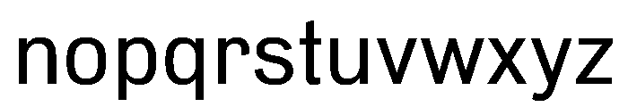 NeuemoderneGrotesk Regular Font LOWERCASE