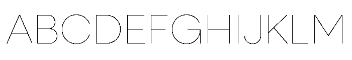 NeulisNeue Variable Font UPPERCASE