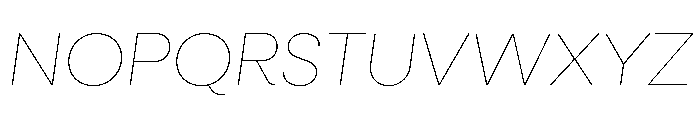 NeulisNeue VariableItalic Font UPPERCASE