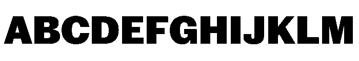 New Doric Black Font UPPERCASE