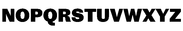 New Doric Black Font UPPERCASE