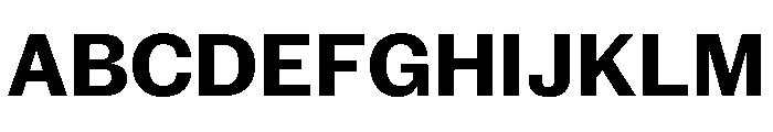 New Doric Bold Font UPPERCASE