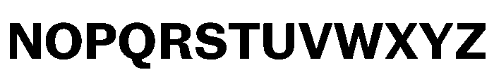 New Doric Bold Font UPPERCASE