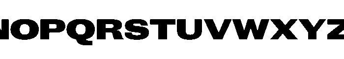 New Doric Extended Black Font UPPERCASE