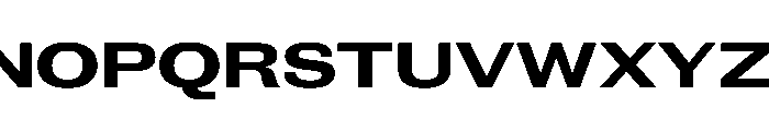 New Doric Extended Bold Font UPPERCASE