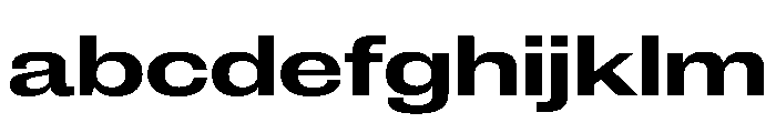 New Doric Extended Bold FONT