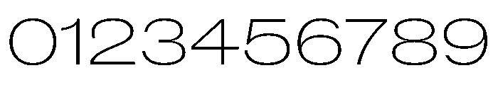New Doric Extended Thin Font OTHER CHARS