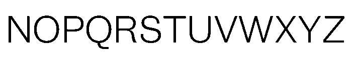 New Doric Light Font UPPERCASE