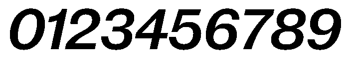 New Doric Medium Italic Font OTHER CHARS