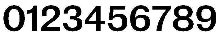 New Doric Medium Font OTHER CHARS