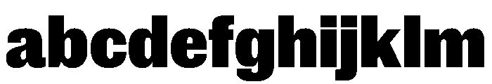 New Doric Narrow Black FONT