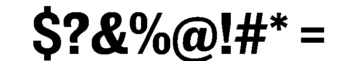 New Doric Narrow Bold Font OTHER CHARS