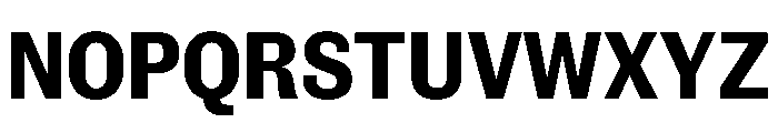 New Doric Narrow Bold Font UPPERCASE