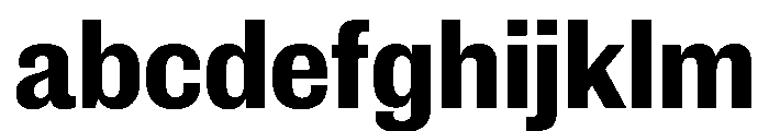 New Doric Narrow Bold FONT