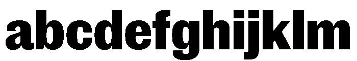 New Doric Narrow Extrabold FONT