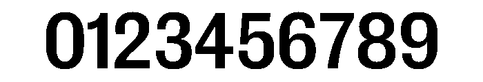 New Doric Narrow Medium Font OTHER CHARS