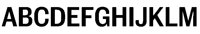 New Doric Narrow Medium Font UPPERCASE