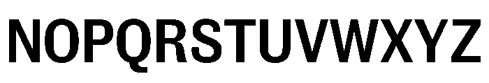New Doric Narrow Medium Font UPPERCASE