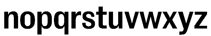 New Doric Narrow Medium Font LOWERCASE