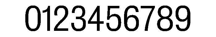 New Doric Narrow Regular Font OTHER CHARS
