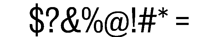 New Doric Narrow Regular Font OTHER CHARS