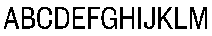 New Doric Narrow Regular Font UPPERCASE