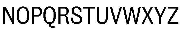 New Doric Narrow Regular Font UPPERCASE