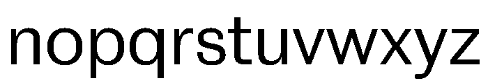 New Doric Regular Font LOWERCASE