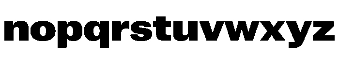 New Doric Wide Black Font LOWERCASE