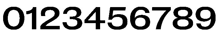 New Doric Wide Medium Font OTHER CHARS